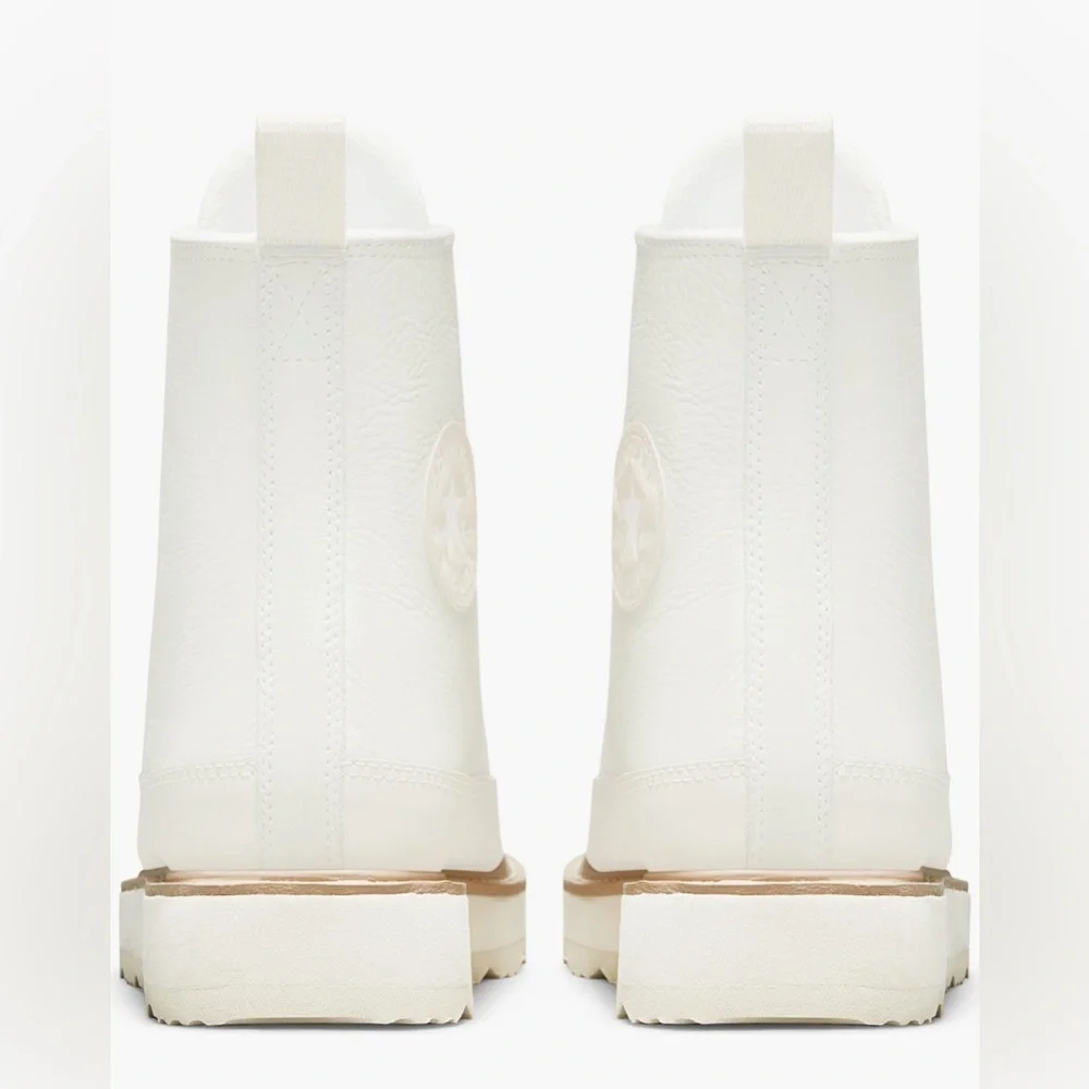NEW Converse | Cream Pink Unisex Chuck Taylor‎ Crafted Boots Sz 8.5M/10W